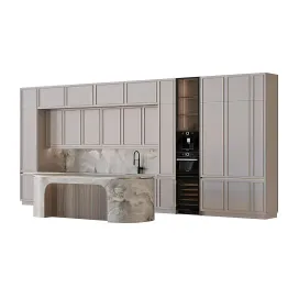 Neoclassical style kitchen